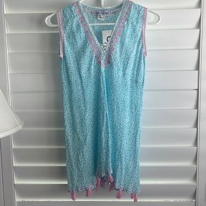 CHaCH beach dress coverup like poupette st Barth nwt size 12 girls